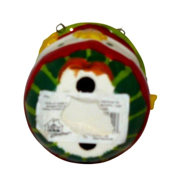 Christmas Ceramic Angel Candle Holder with Dangling Stars NWT - Picture 3 of 3